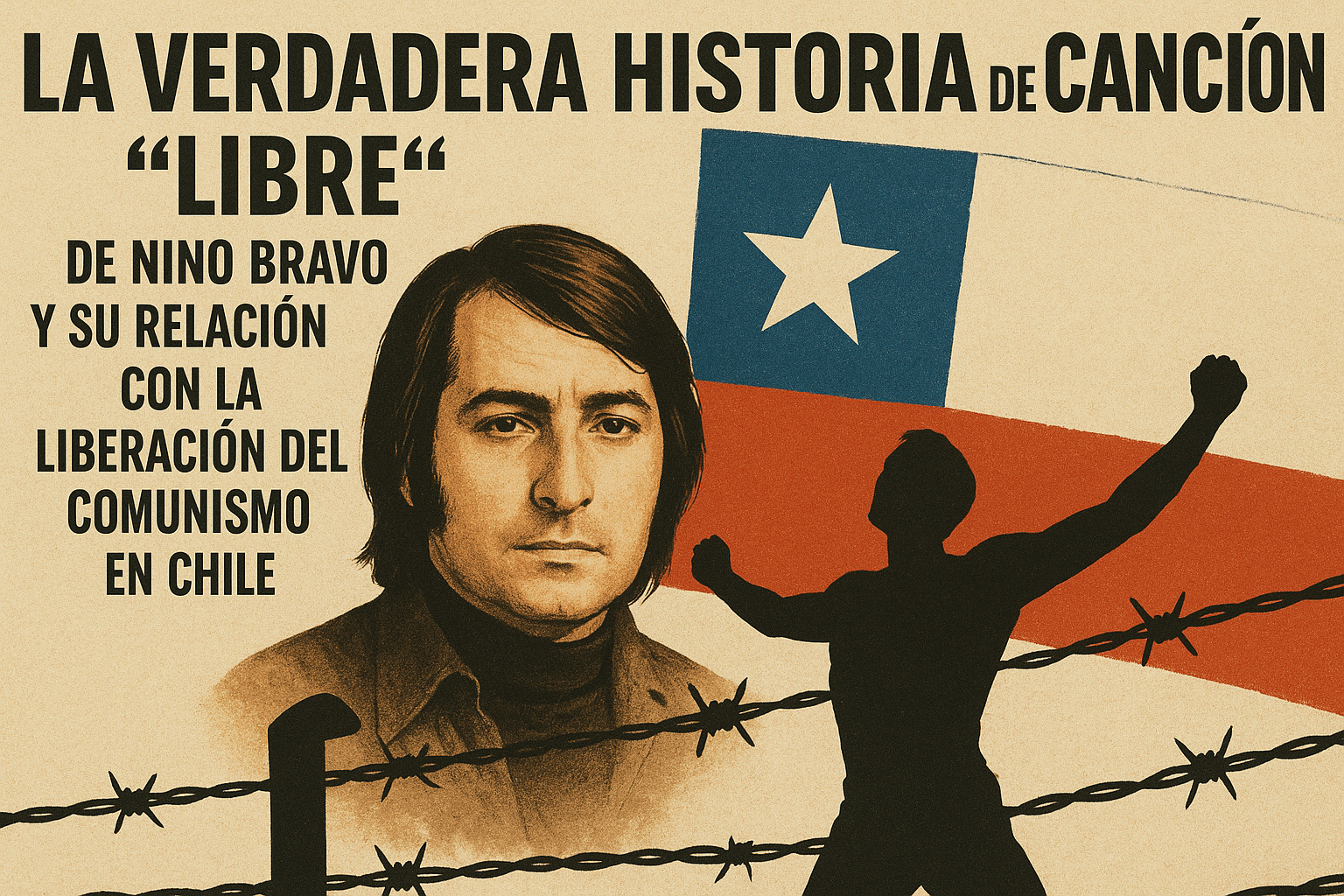 La verdadera historia de la canción “Libre” de Nino Bravo y su relación con la liberación del comunismo en Chile
