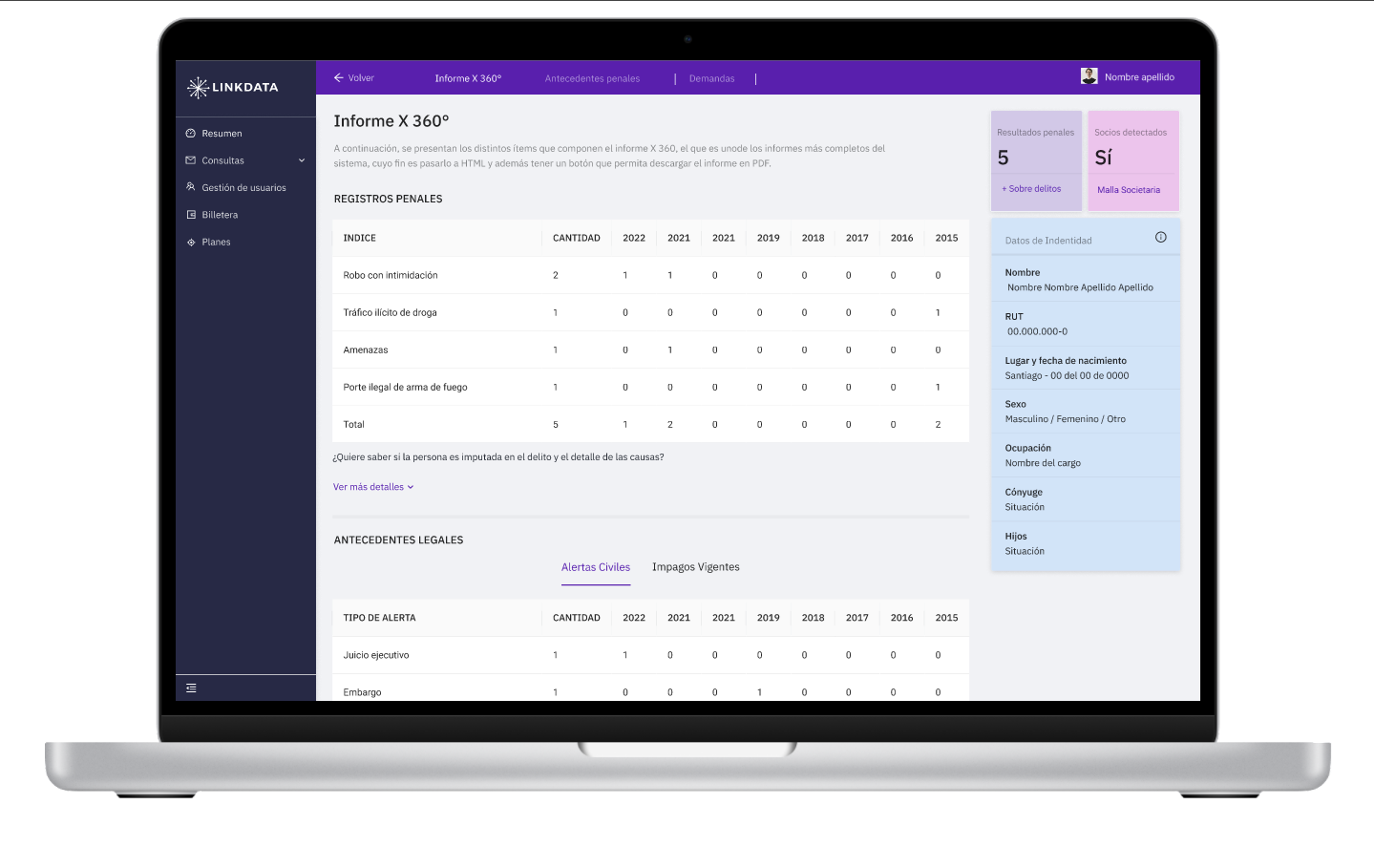 Linkdata motor de búsqueda y análisis de información enfocado en seguridad corporativa