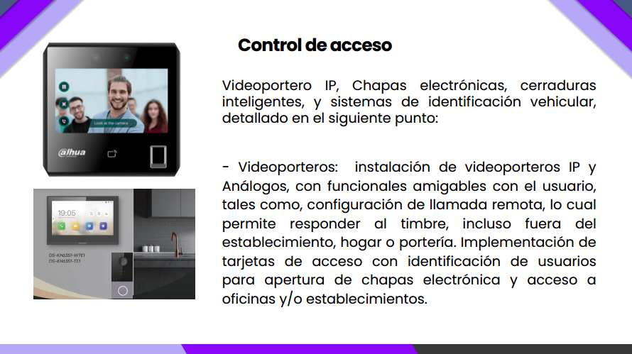 Sistemas De Seguridad y Control.